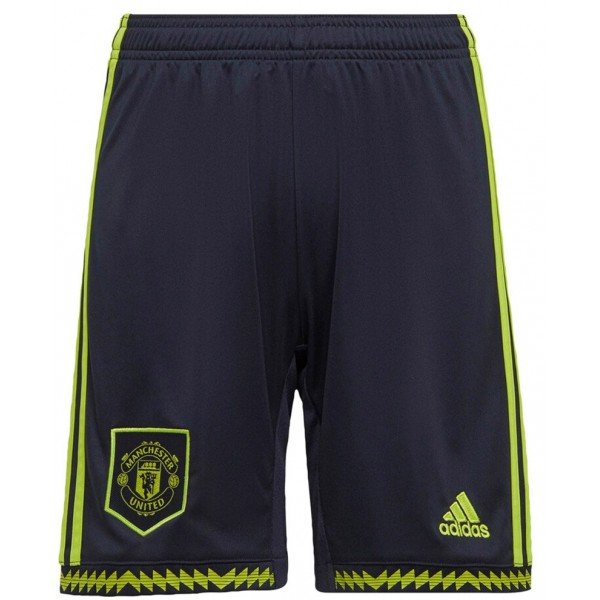 Calção III Manchester United 2022 2023 Adidas oficial Preto